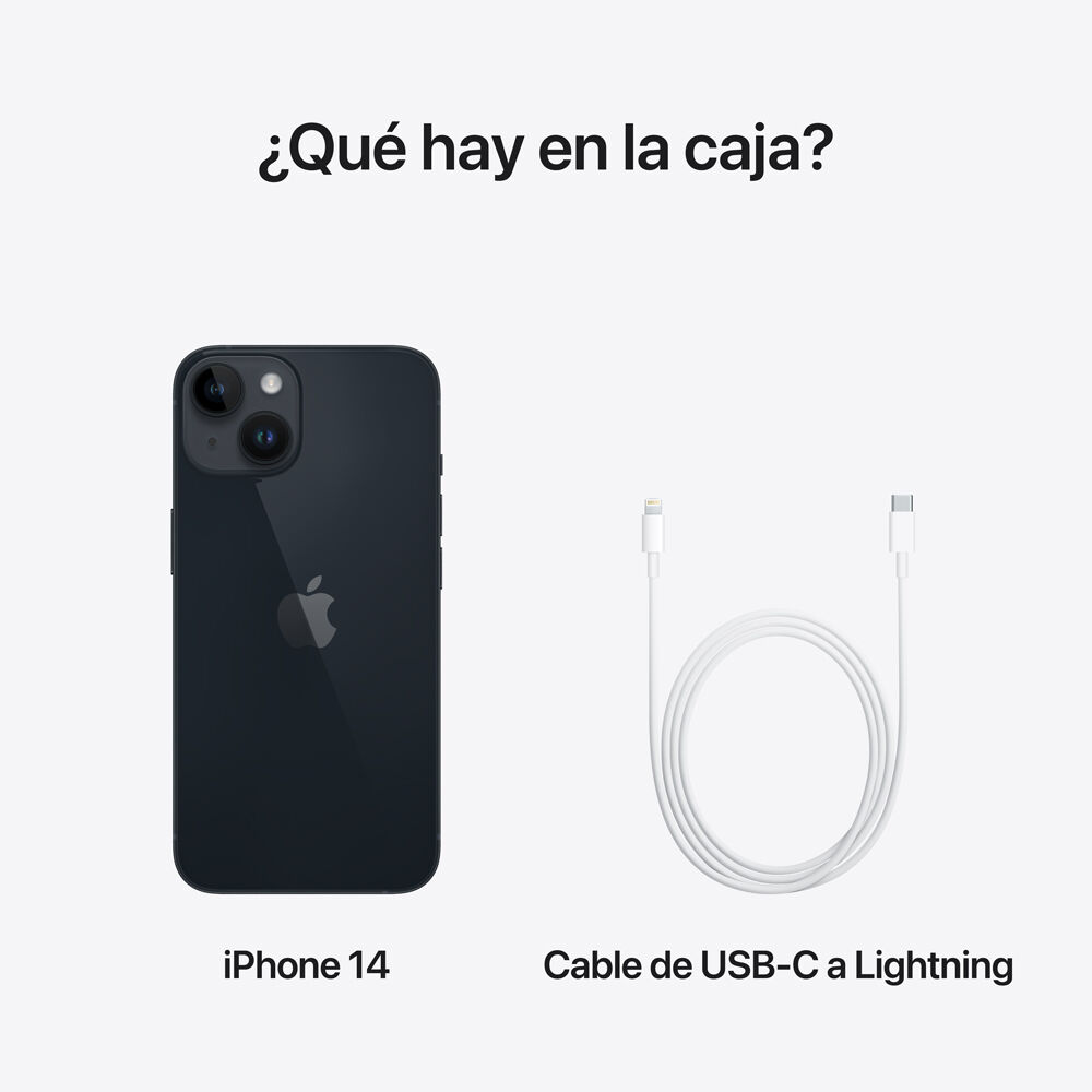 iPhone 14 Apple  / 5G / 128 GB / Negro / Liberado image number 10.0